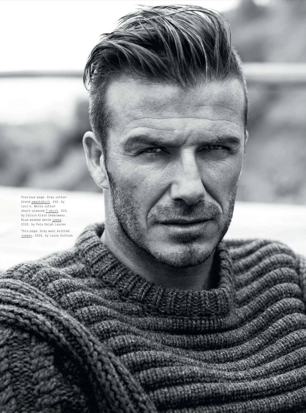 David Beckham for Esquire UK September 2012 | Un Vaillant Martien